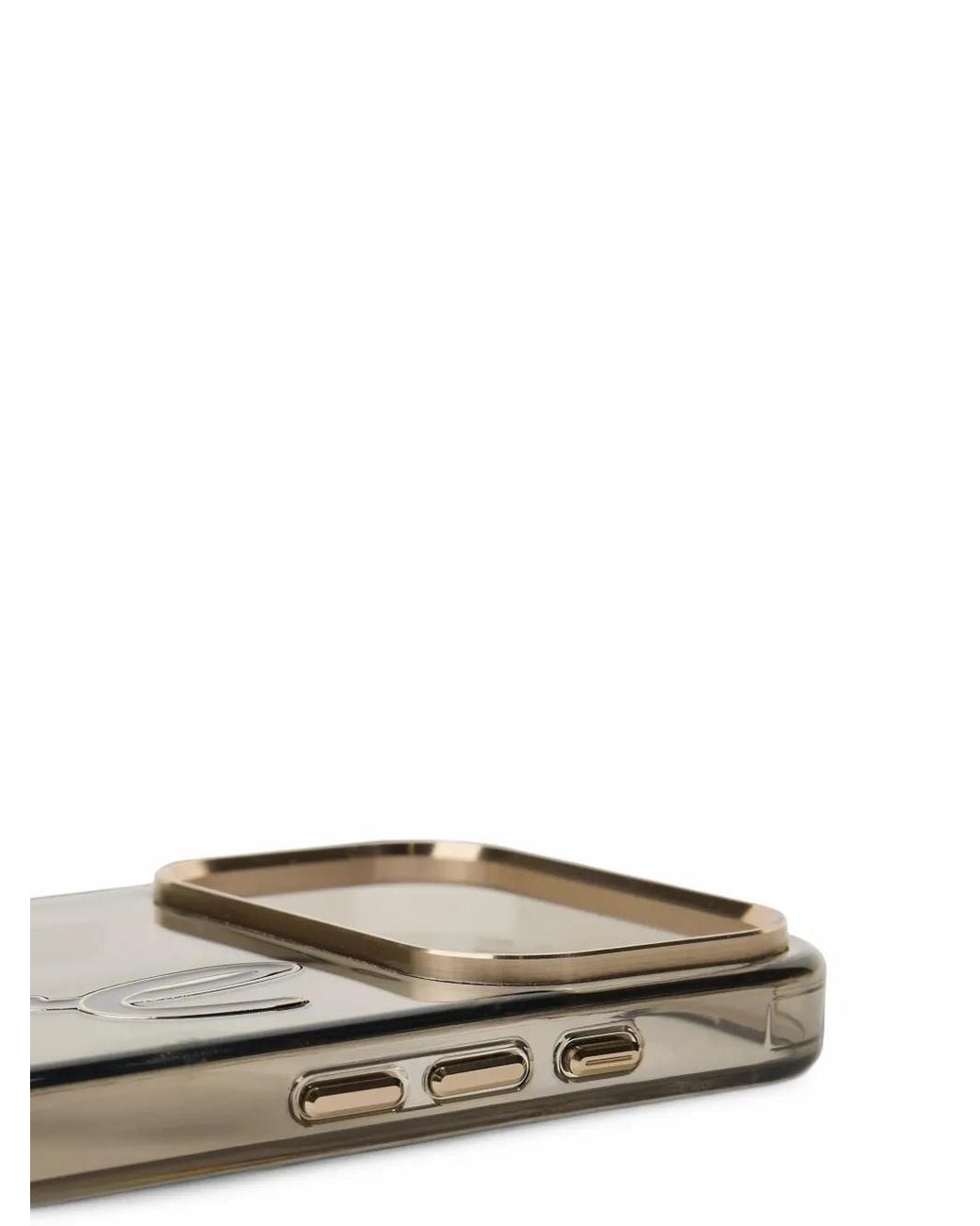 Karl Lagerfeld White Signature Iphone 17 Pro Case