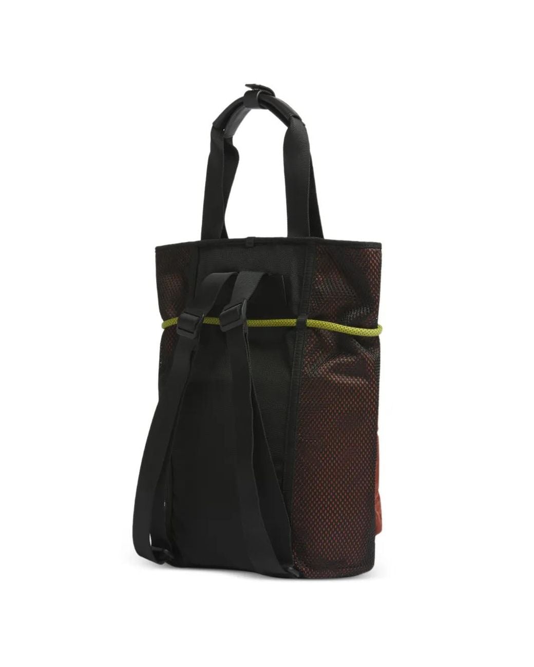 Marni Black Mesh-Panels Tote Bag for men