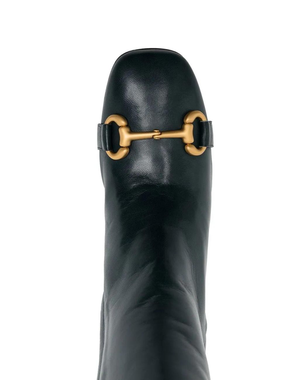 Madison Maison Blue 60Mm Back Stripe Horsebit-Detail Boots
