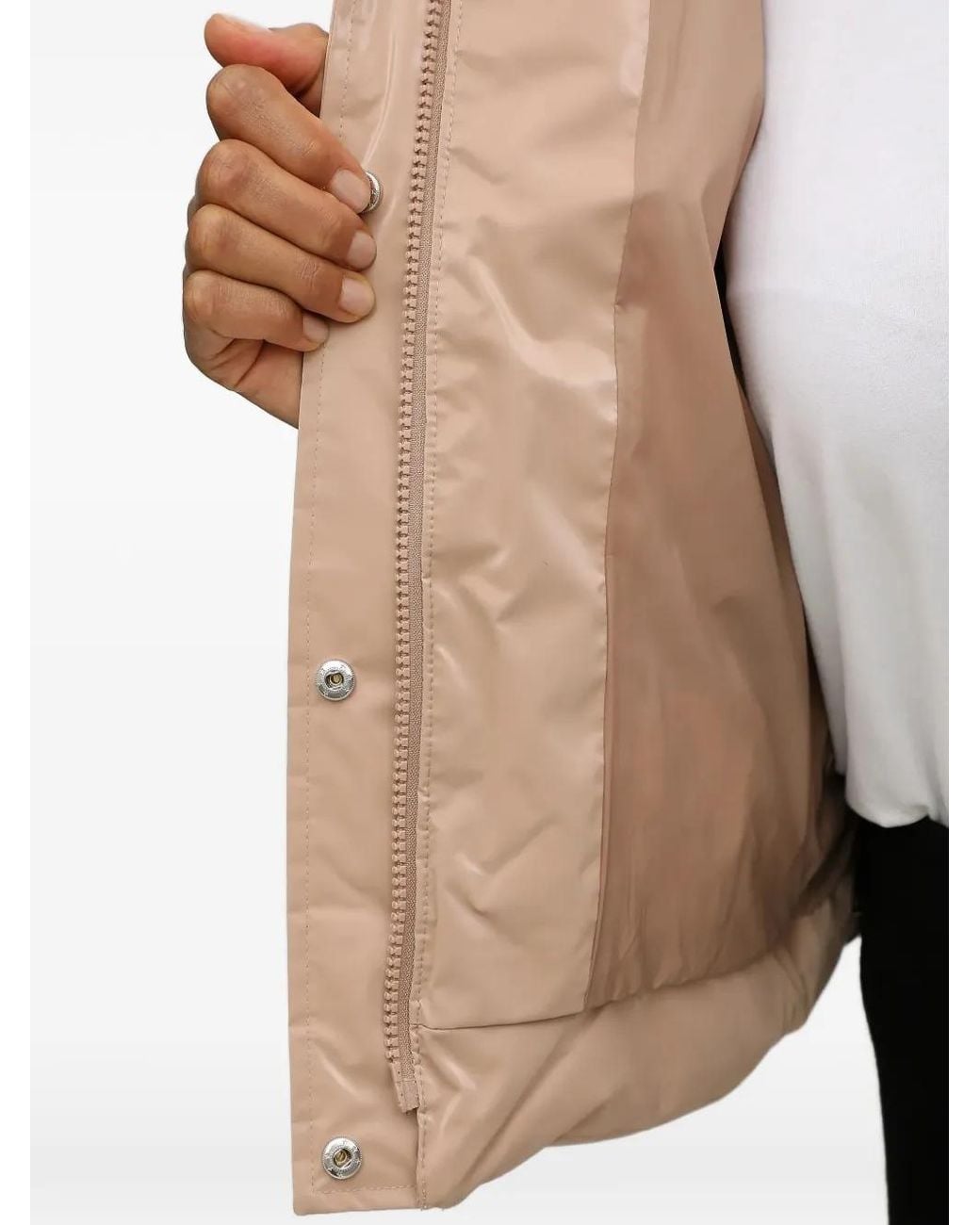 EA7 Black Padded Design Jacket