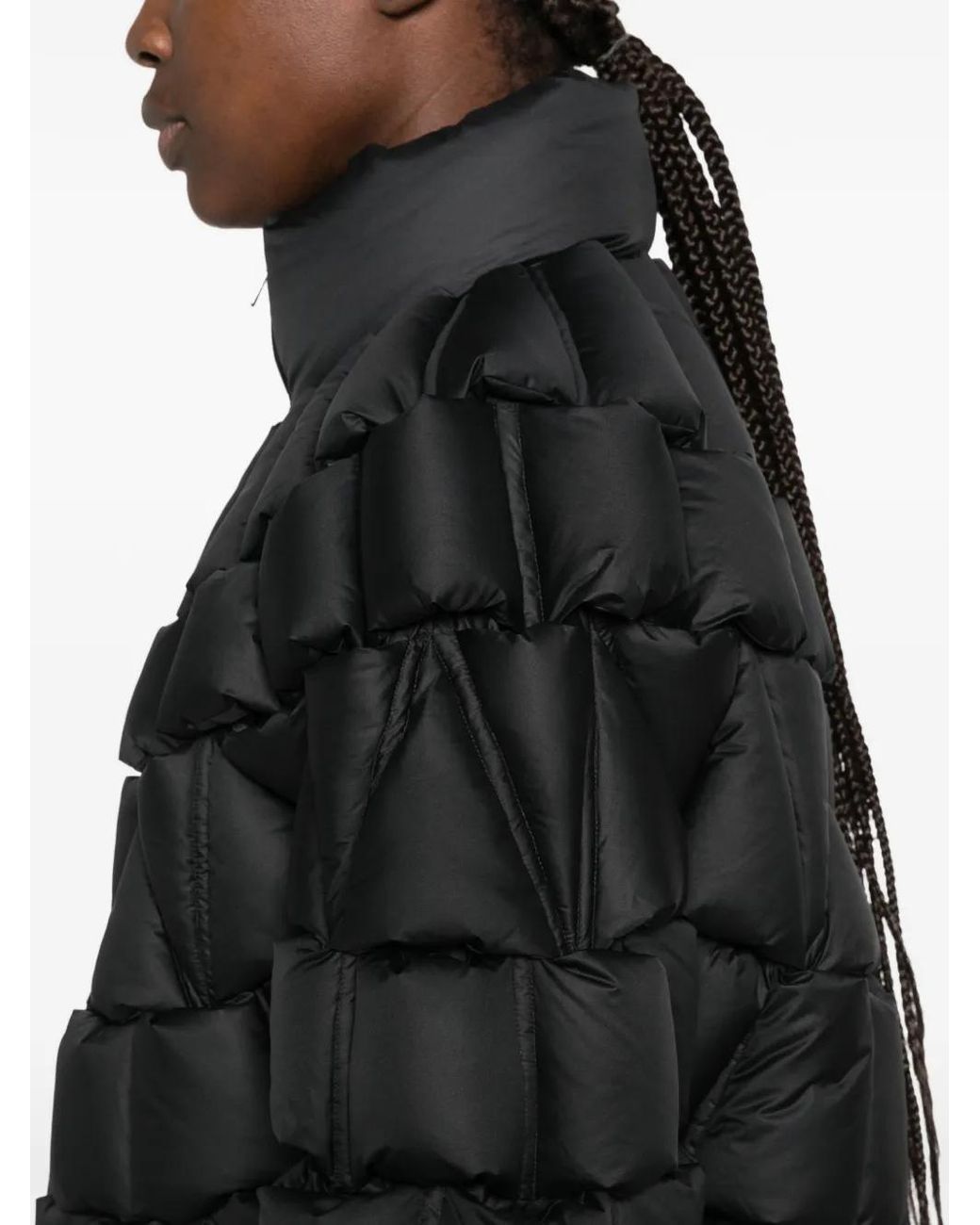RAXXY Black Origami Quilted Jacket