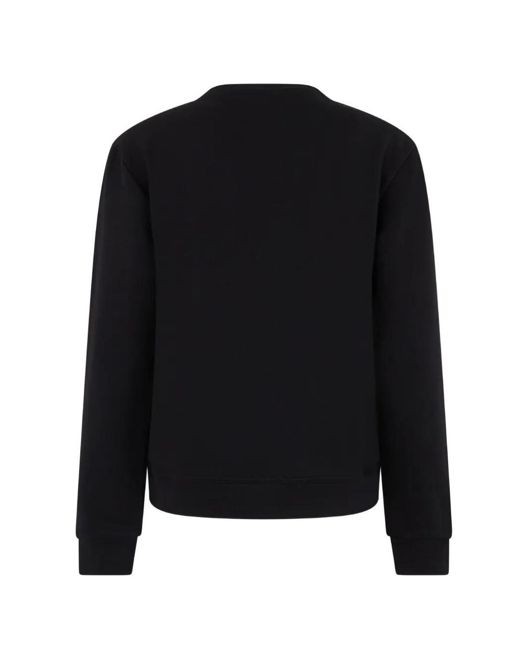Roberto Cavalli Black Logo-Print Sweatshirt