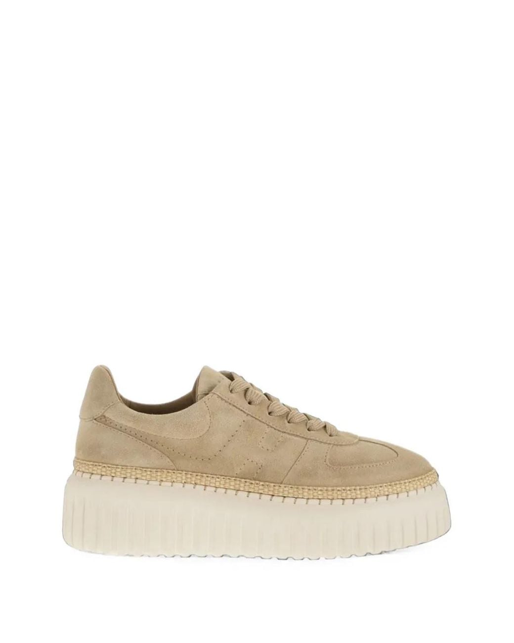 Hogan Natural H-Stripes Sneakers