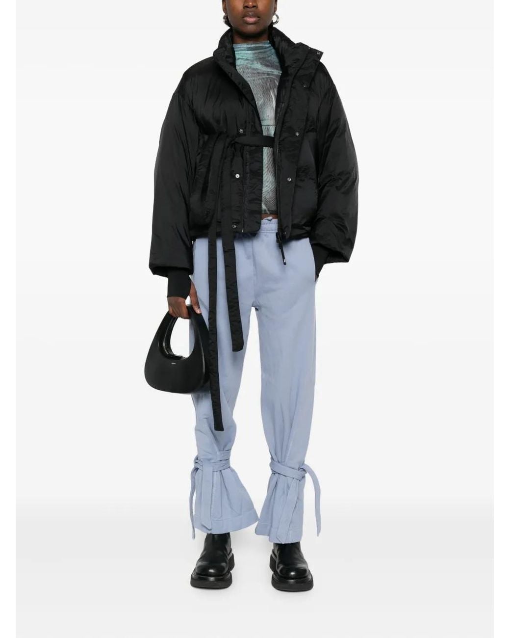 Y-3 Black "Puffy" Jacket