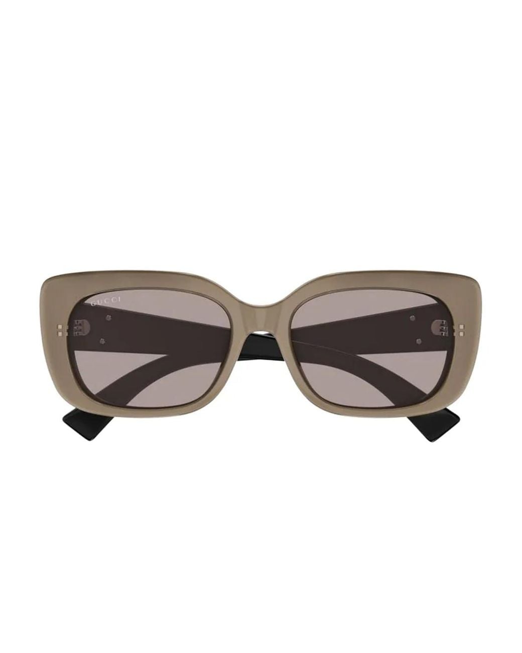 Gucci Brown Square-Frame Sunglasses