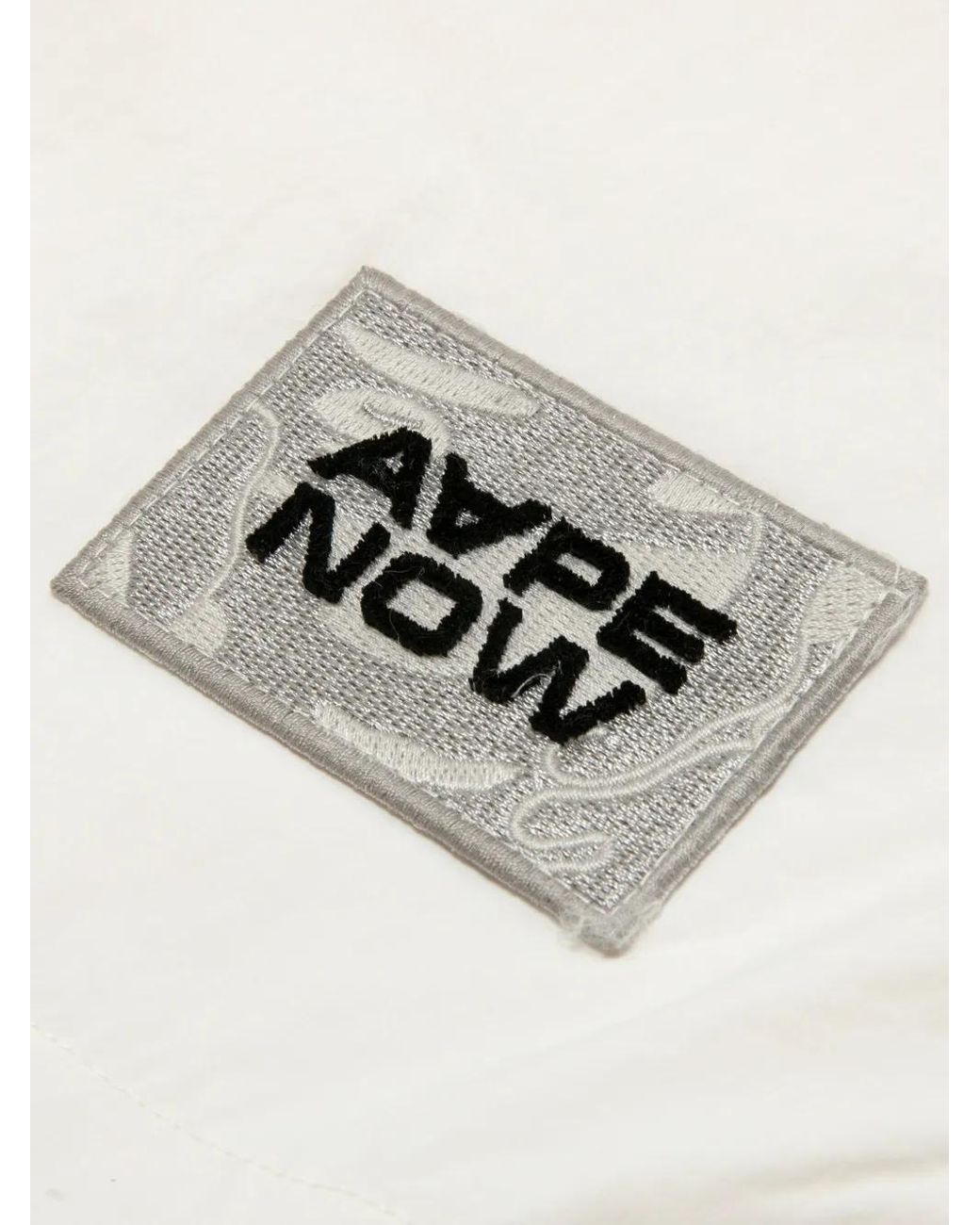 Aape By A Bathing Ape Jack Met Capuchon in het White voor heren