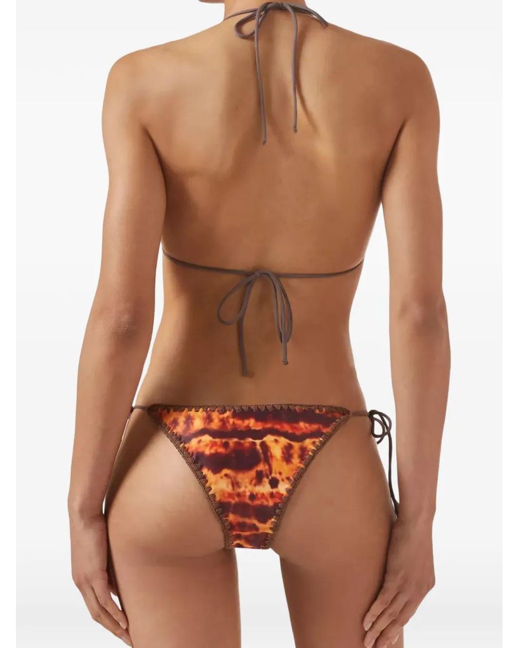 Leslie Amon White Lucy Bikini Briefs