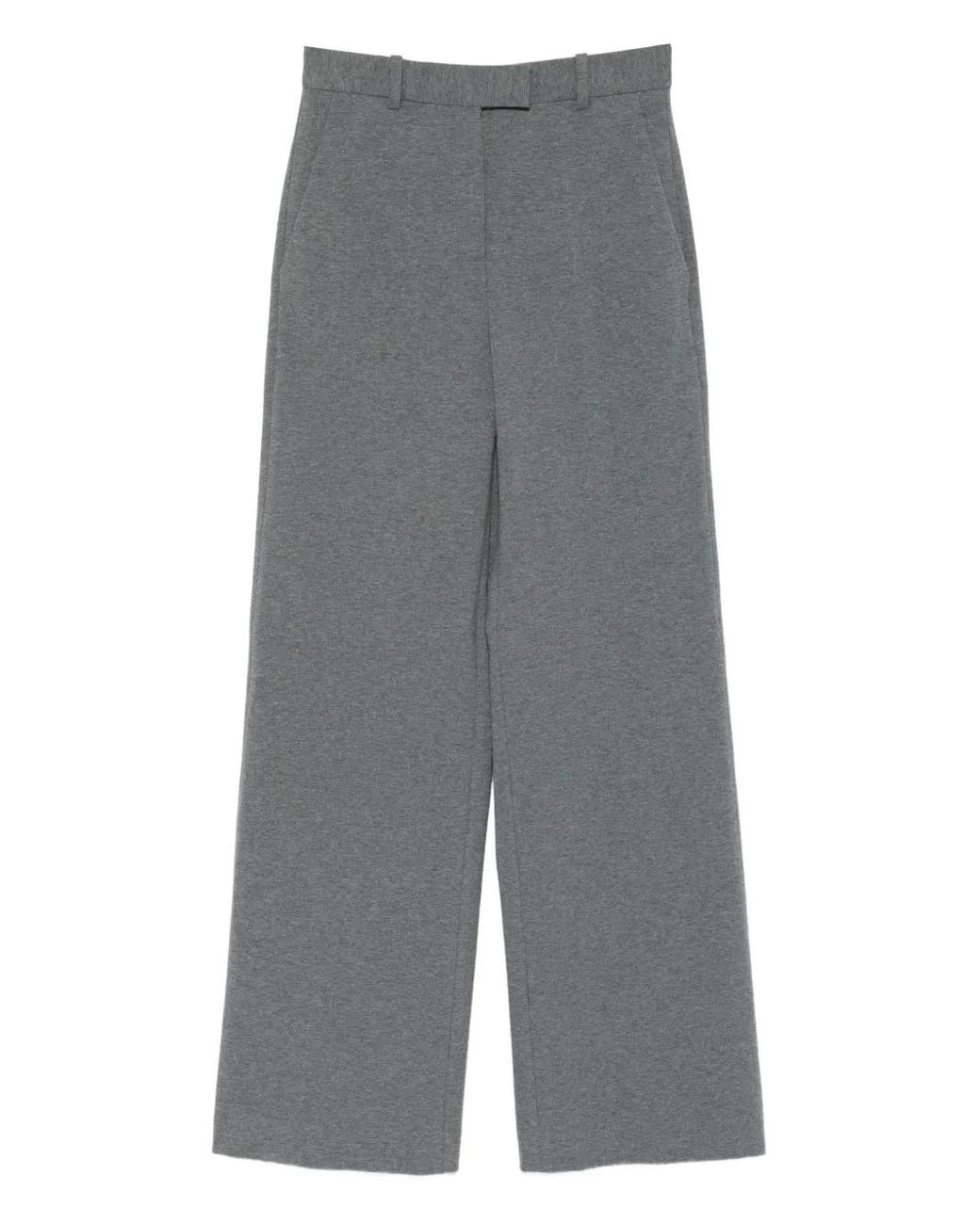 Circolo 1901 Gray Belt-Loops Pants