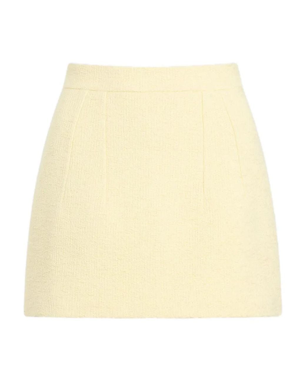 Patou Natural Cotton Blend Skirt