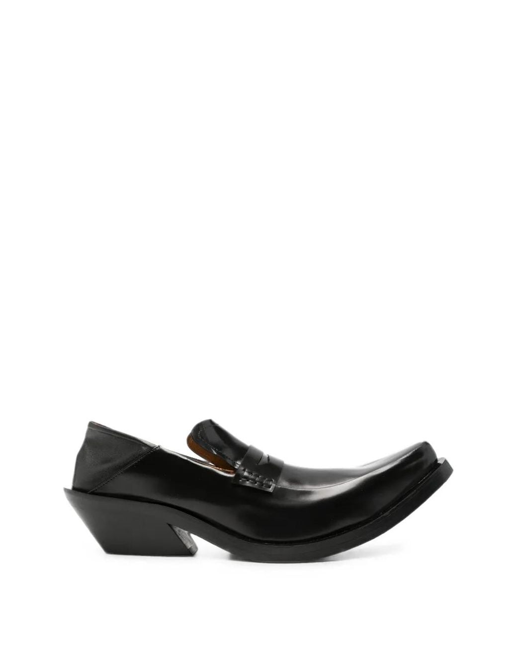 Egonlab Black Mocassins À Détails De Clous for men