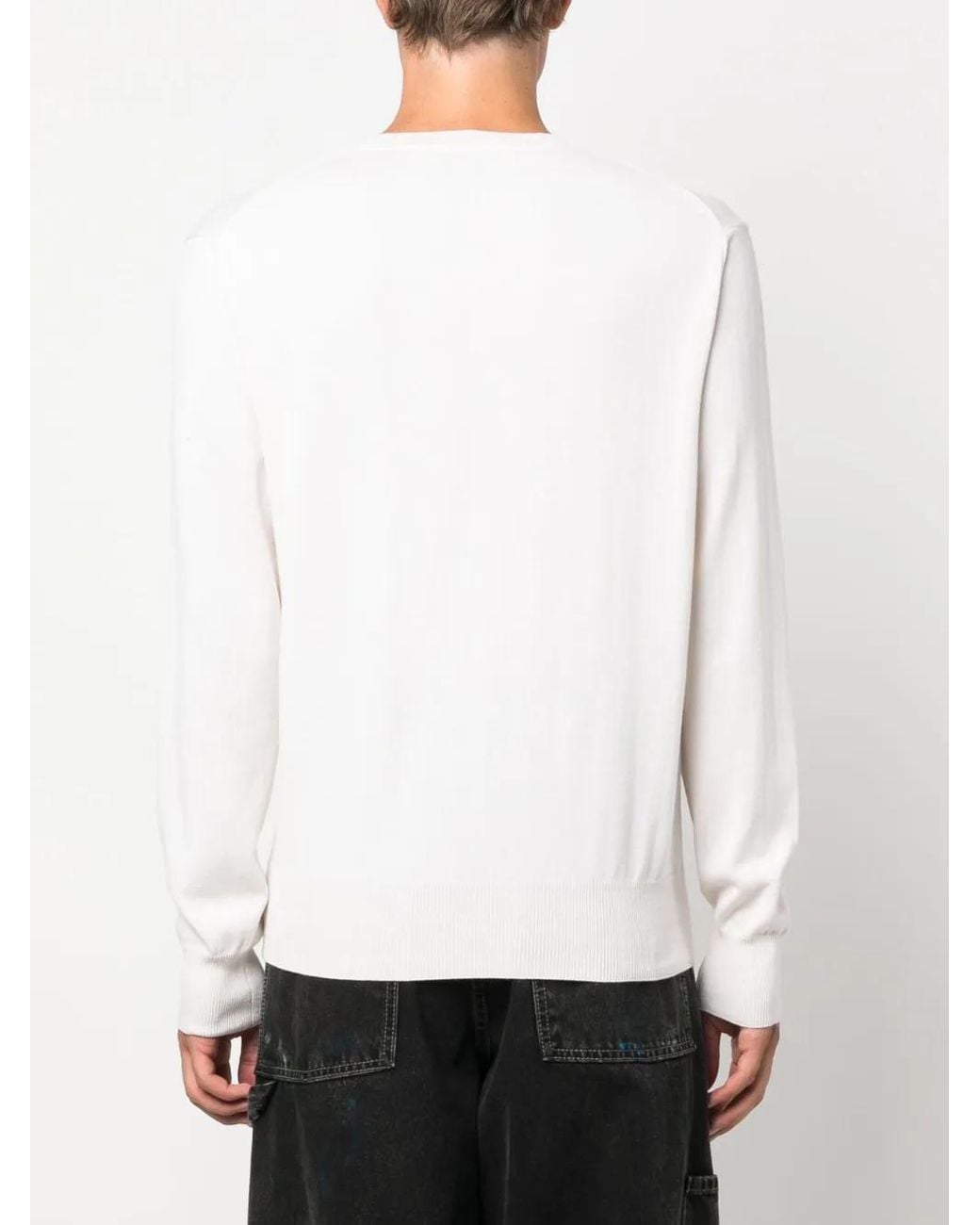 Vivienne Westwood White Wool Sweater for men