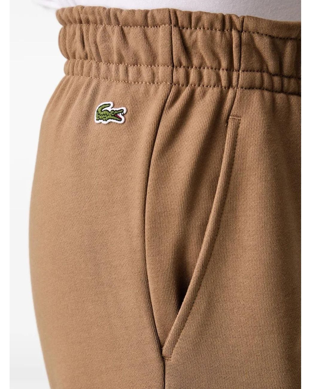 Lacoste Natural Jogginghose Mit Logo-Patch