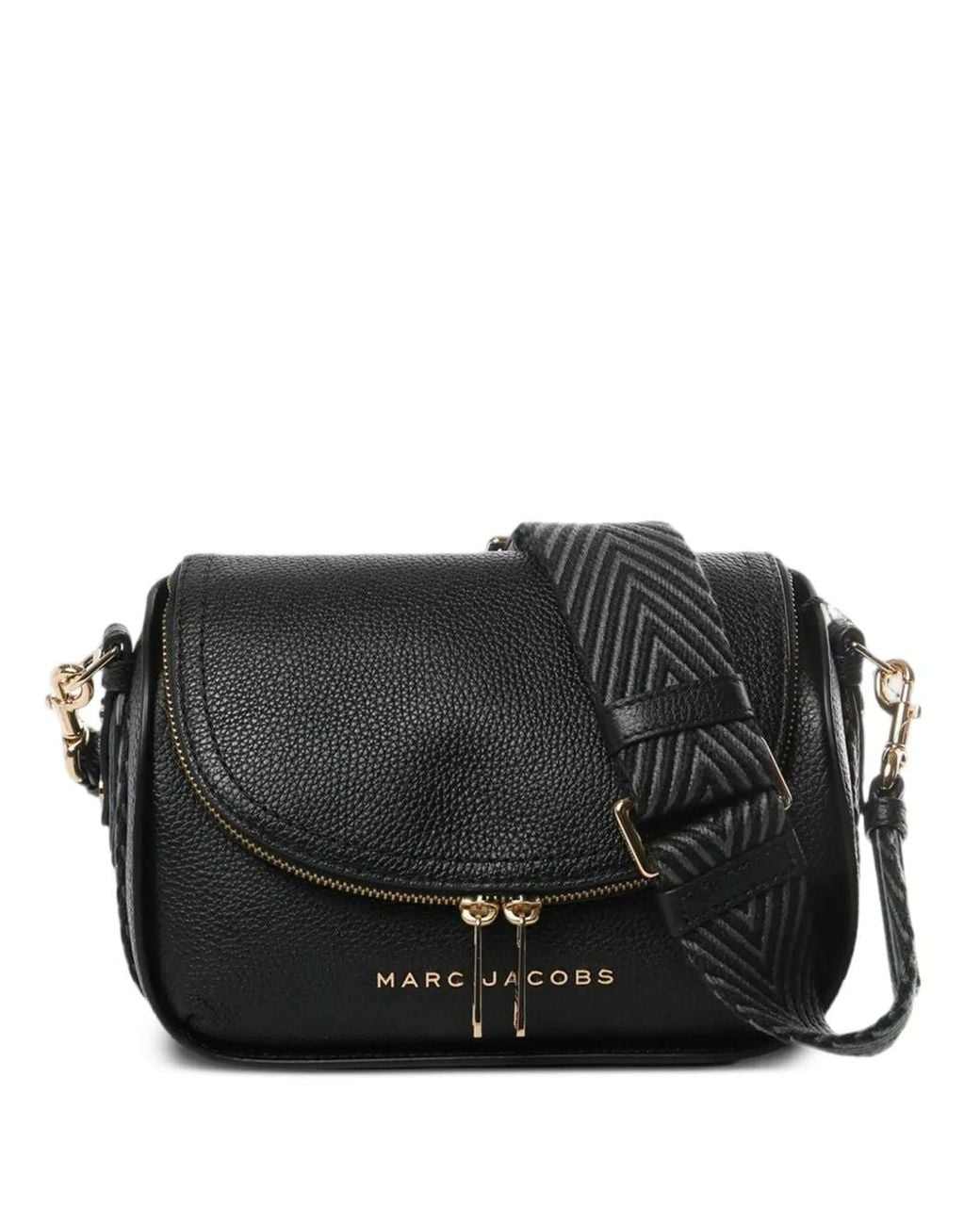 Marc Jacobs Black Sac Porté Épaule Zippé