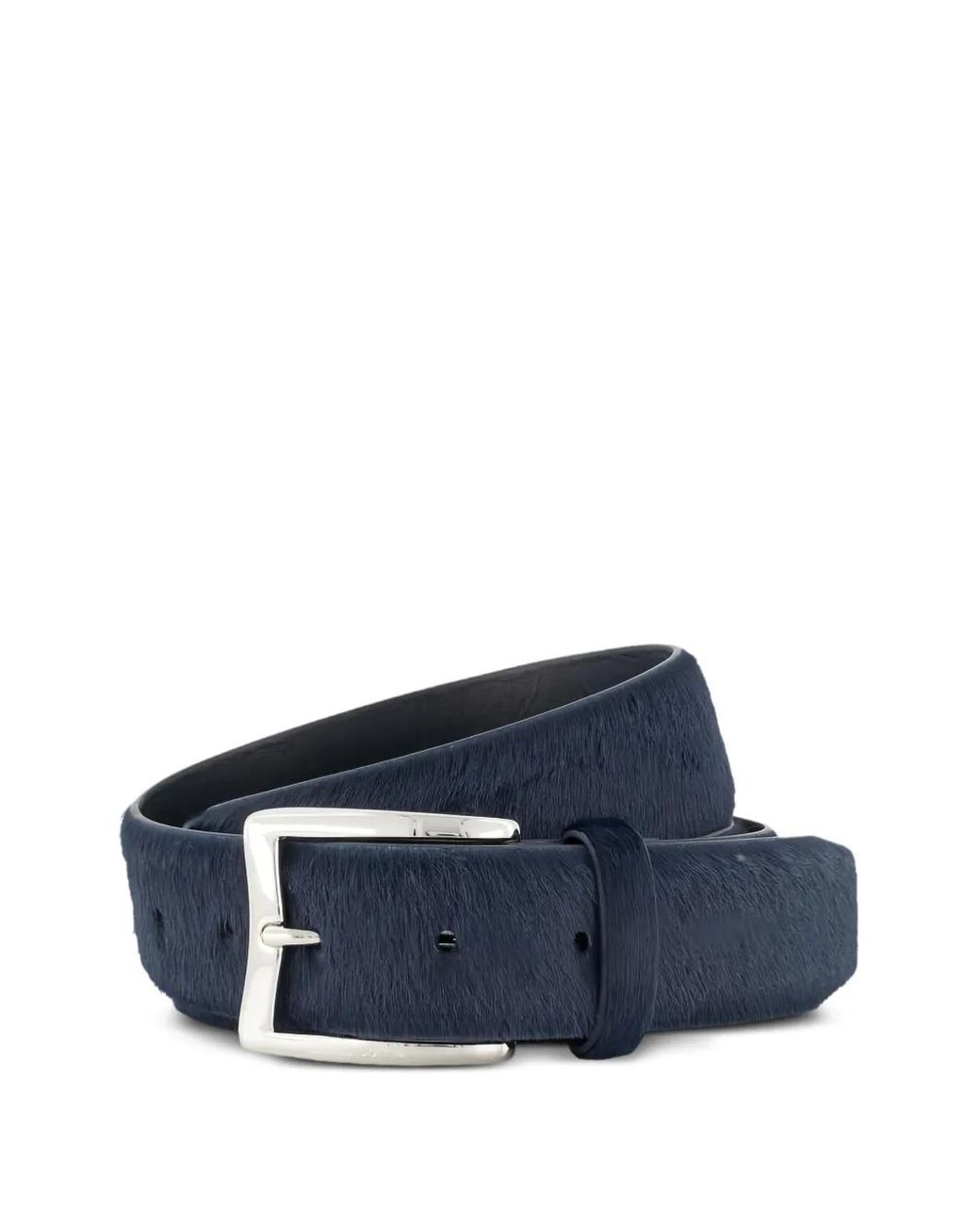 Jacob Cohen Blue Leather Belt for men
