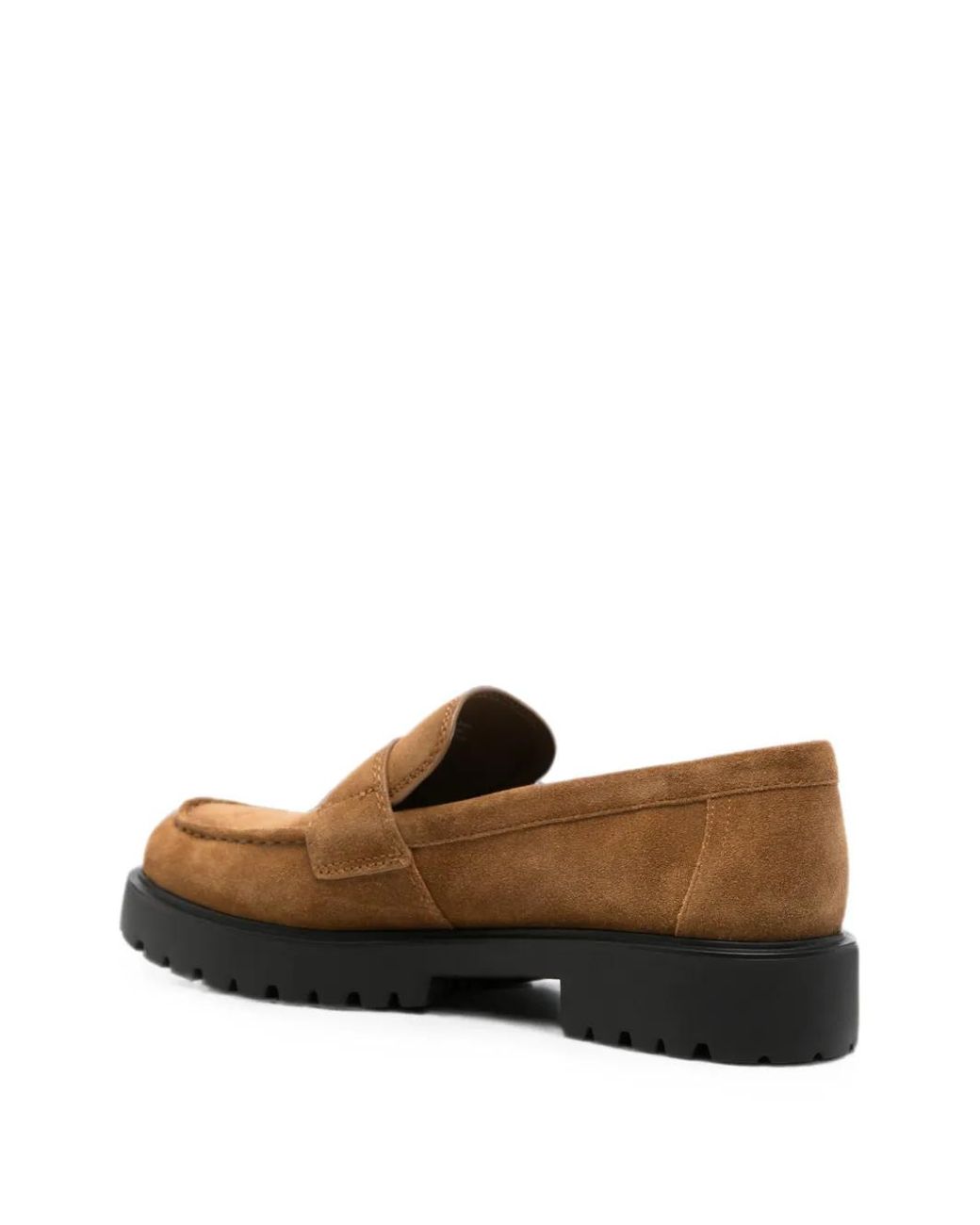 Tory Burch Brown Suede Loafers