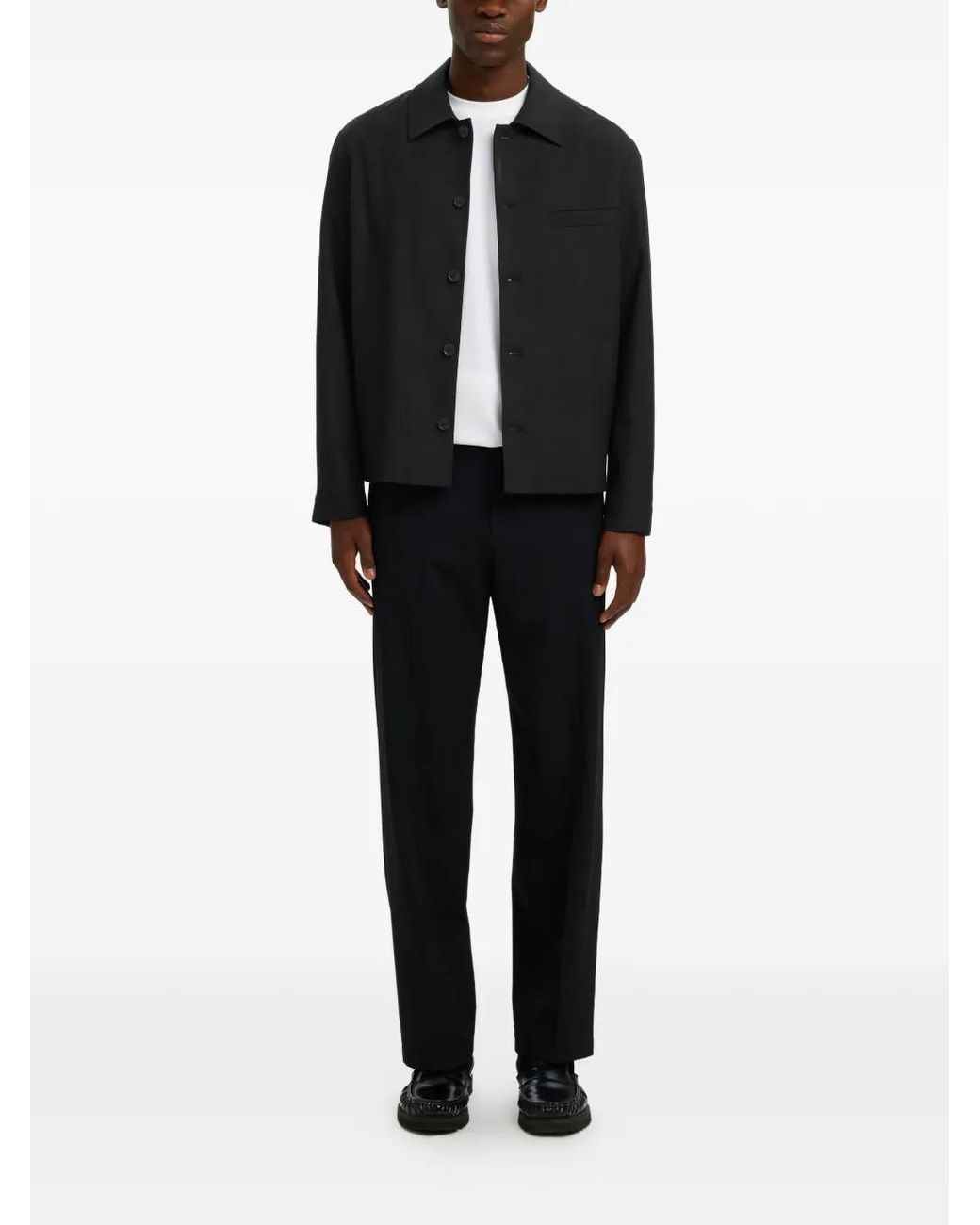 SELECTED Black Robert Overshirt for men
