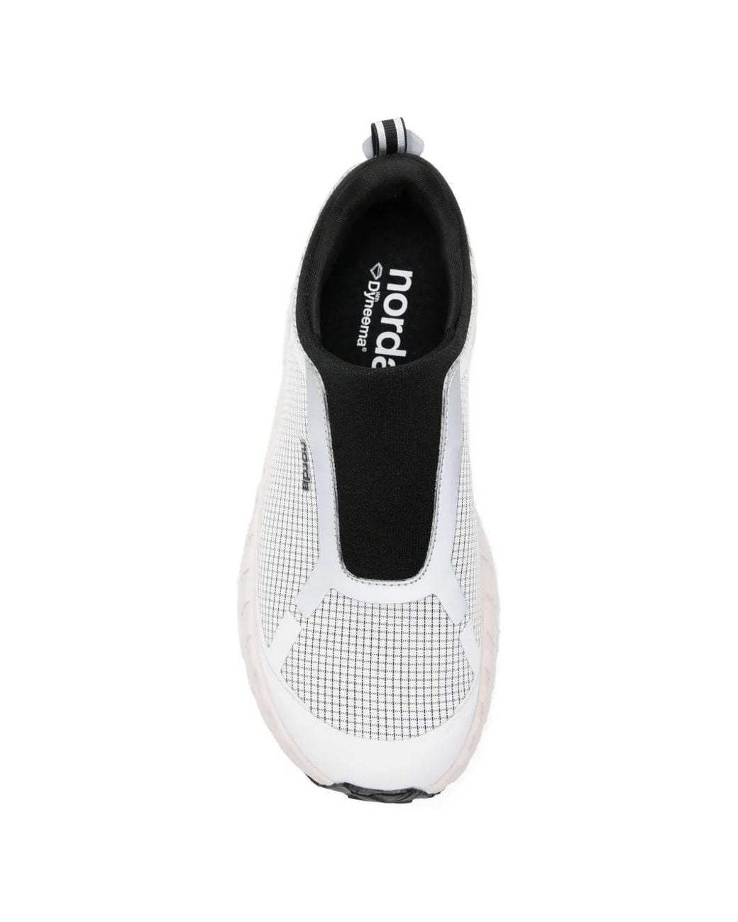 Norda White Mesh-Panelled Slip-On Sneakers for men