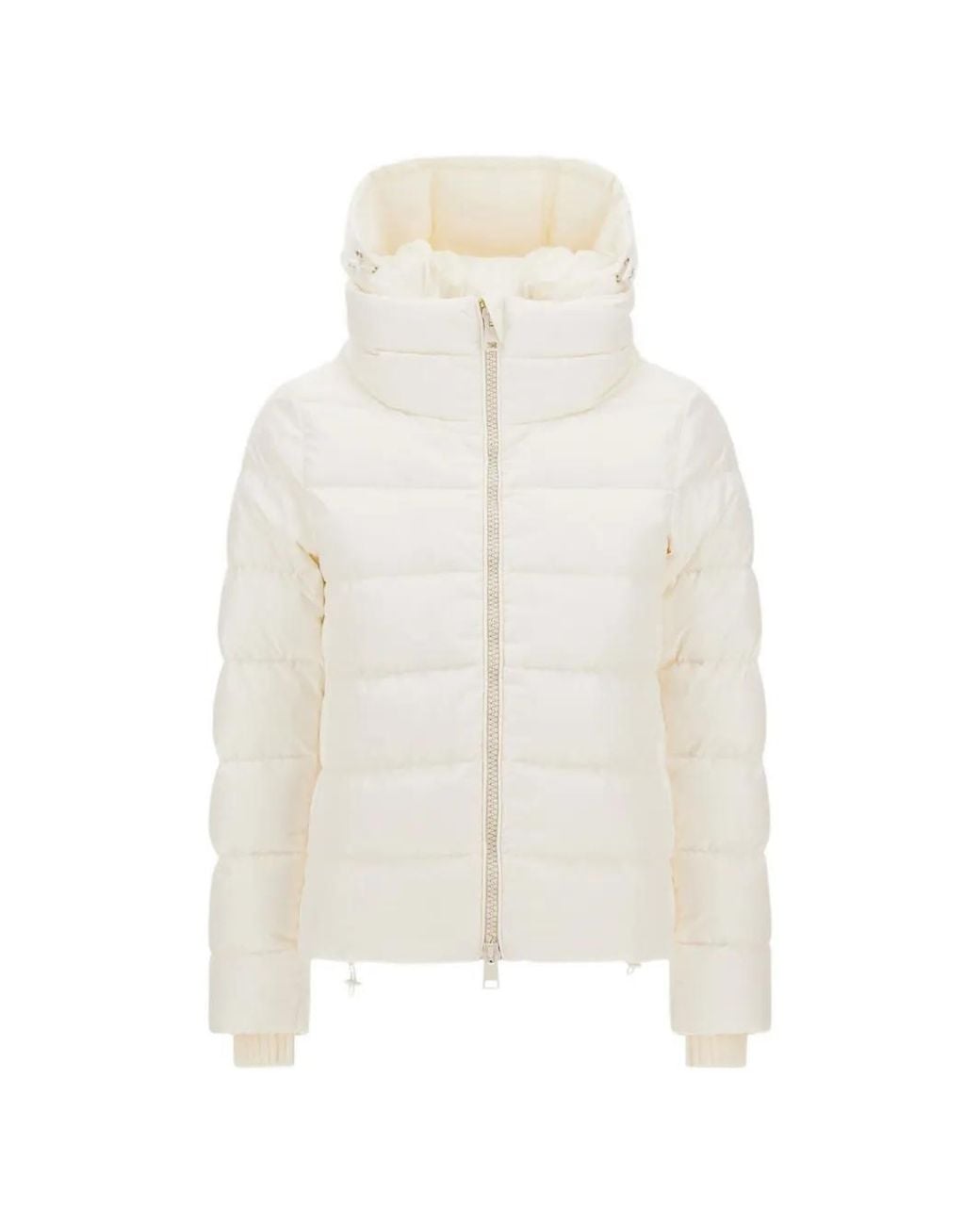 Herno White Chamonix Quilted Puffer Jacket