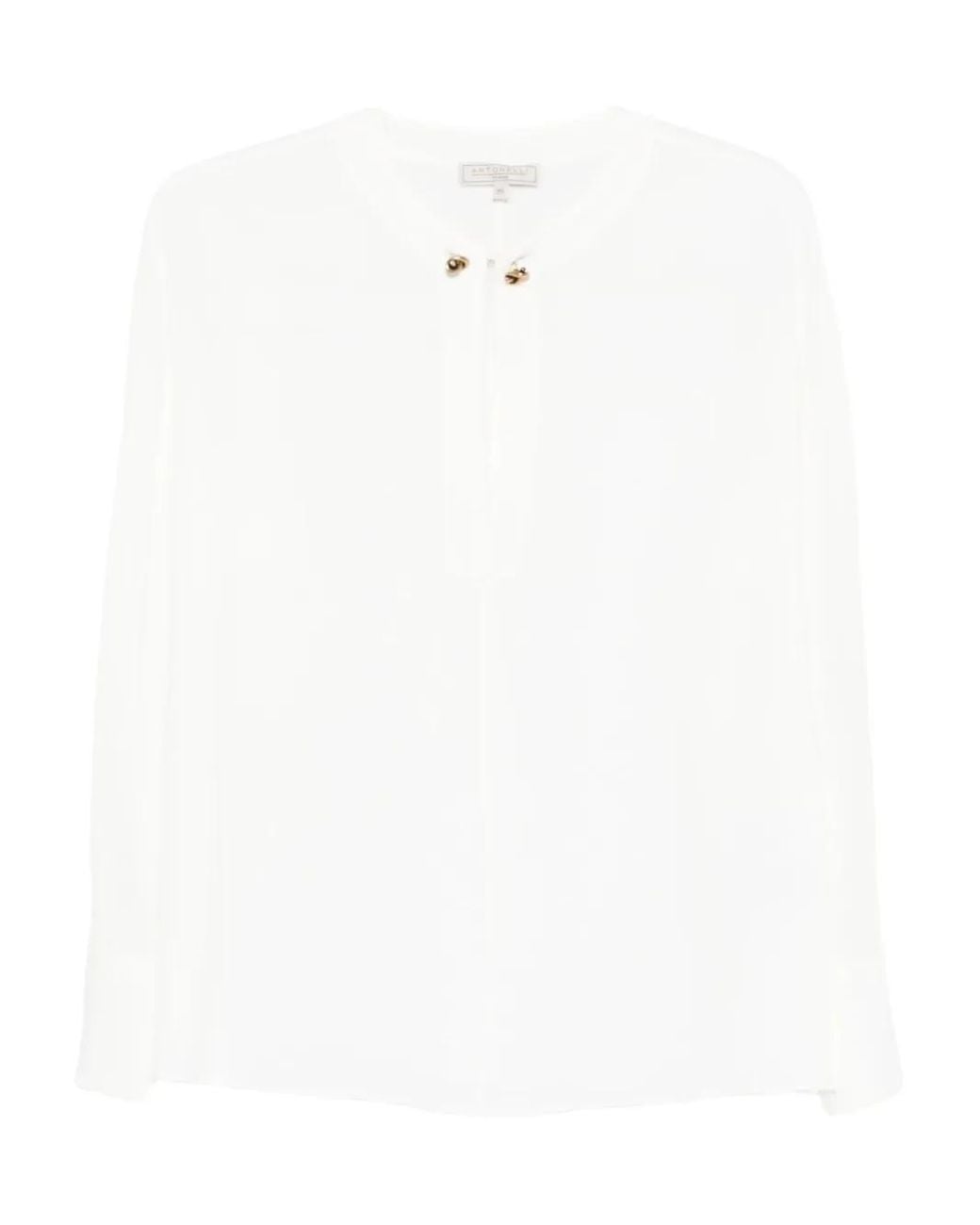 Antonelli White Long Sleeve Shirt