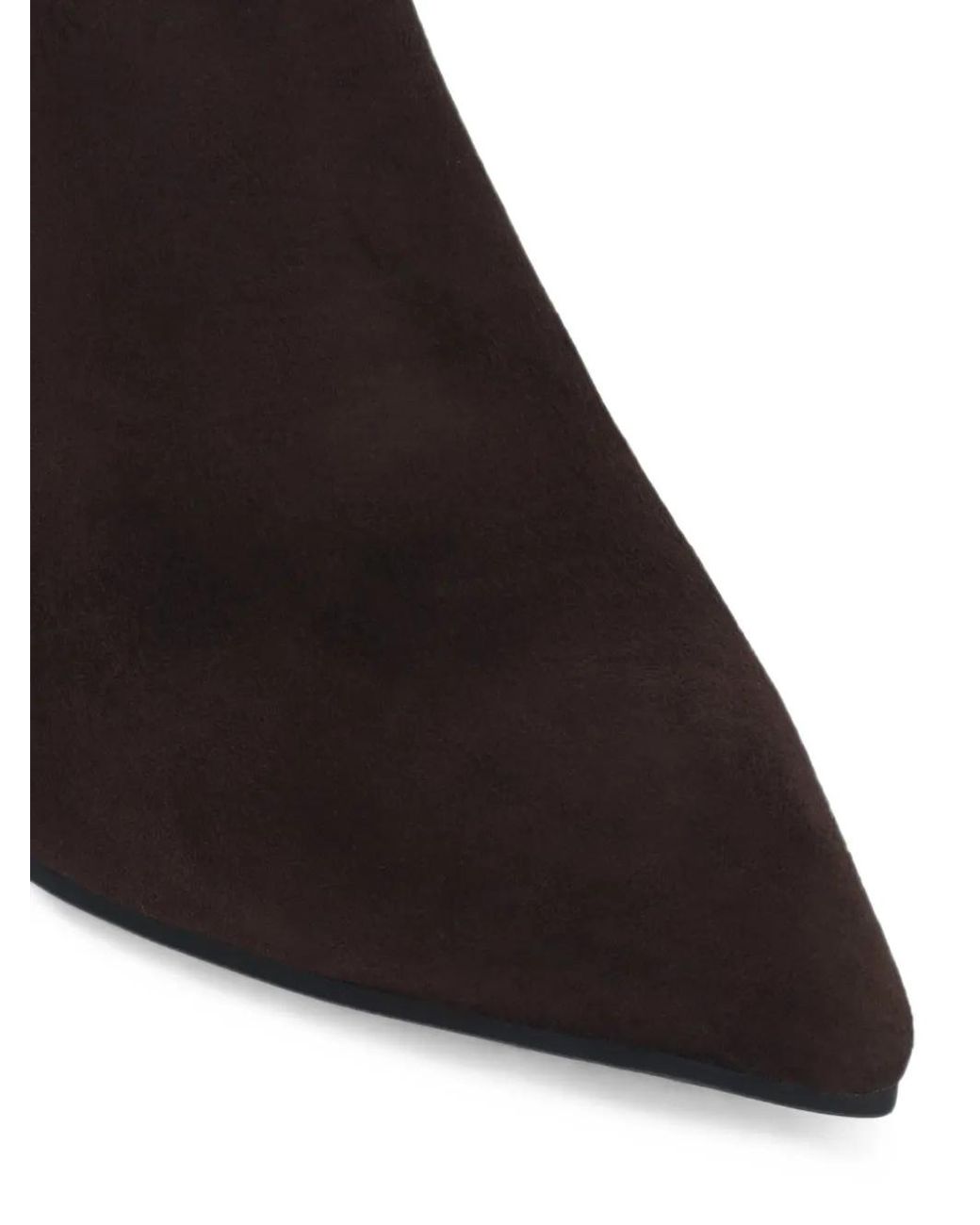 Bibi Lou Brown Sakura Pointed-Toe Ankle Boots