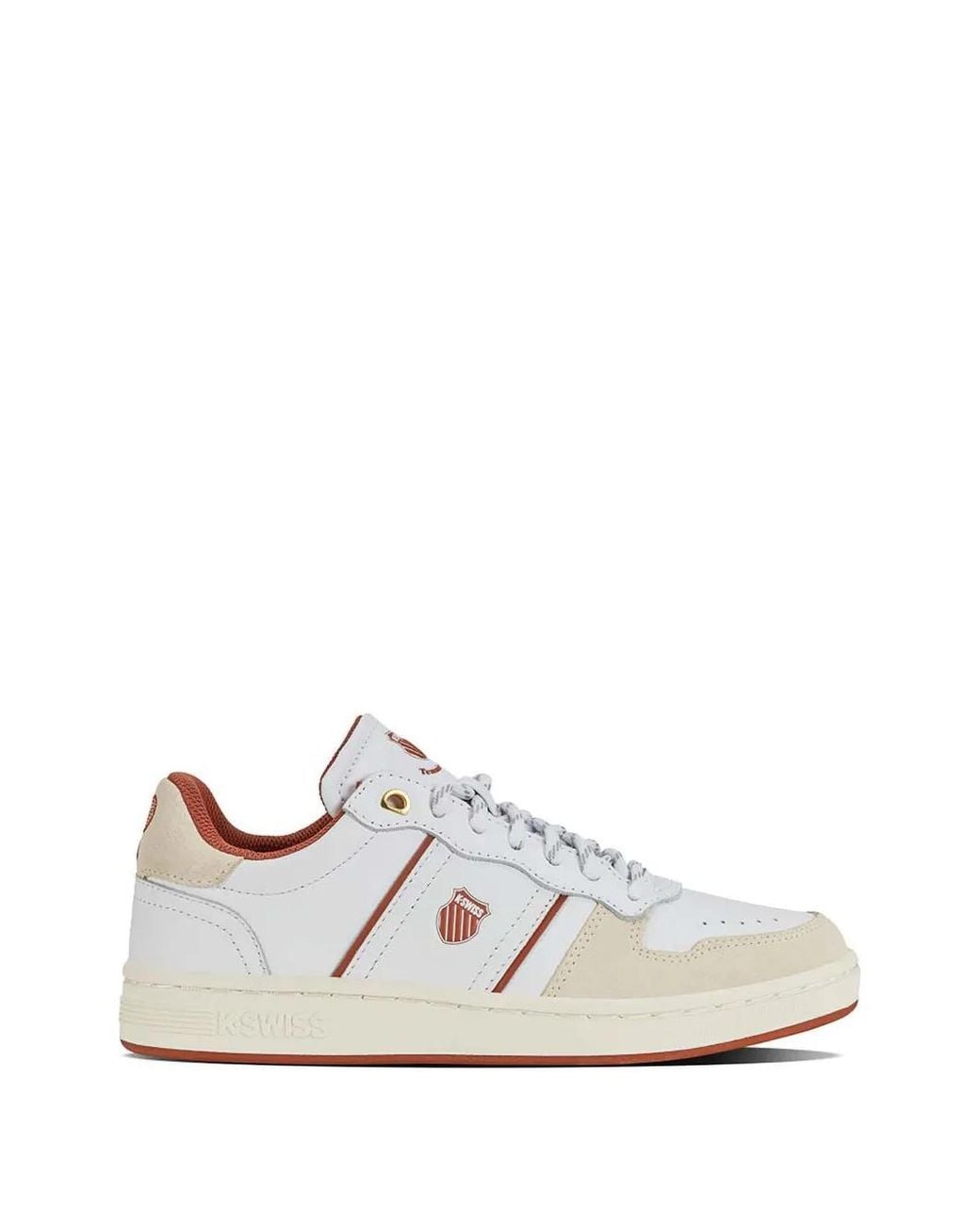 Baskets Texturées K-swiss en coloris White
