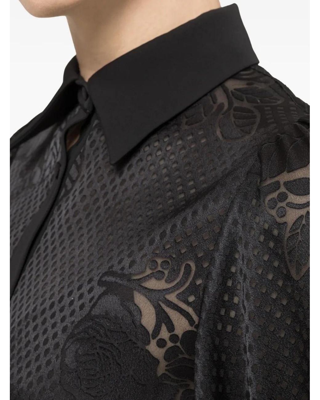 Nissa Black Robe Mi-Longue À Taille Ceinturée