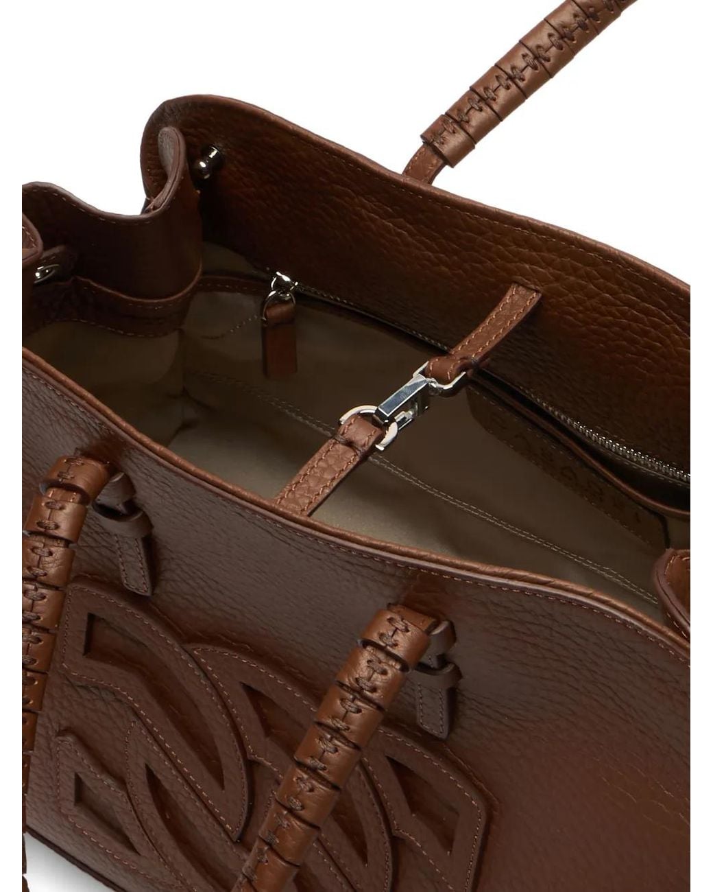 Casadei Brown Mini Sac À Main Park Avenue