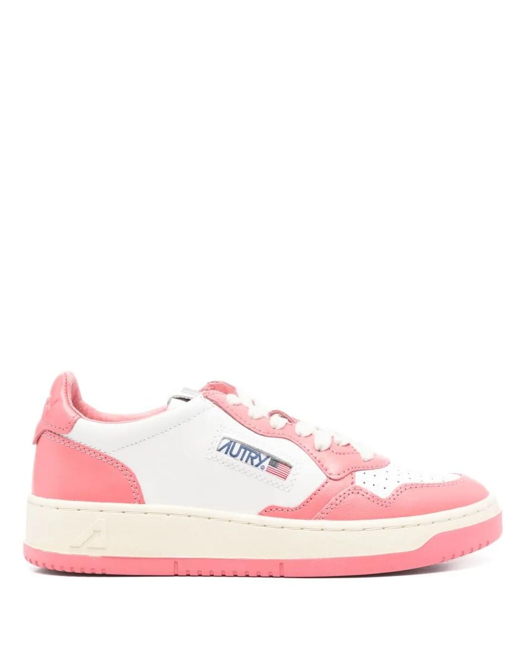 Autry Pink Low Sneaker