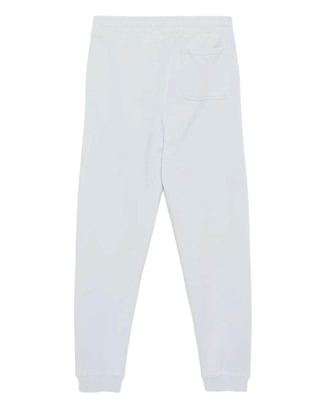 Maison Kitsuné White Fox Head Patch Jog Pants for men