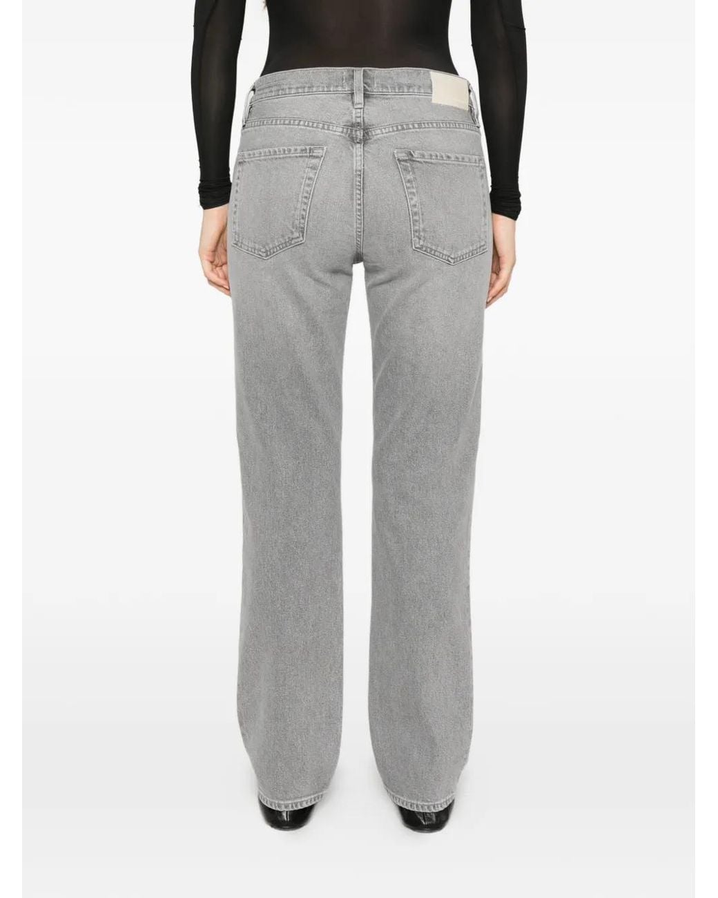 Citizens of Humanity Gray Savannah Faded Jeans