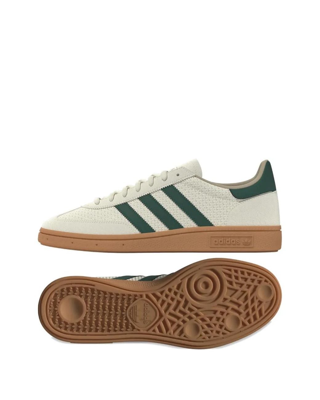 Adidas Green Handball Spezial Sneakers for men