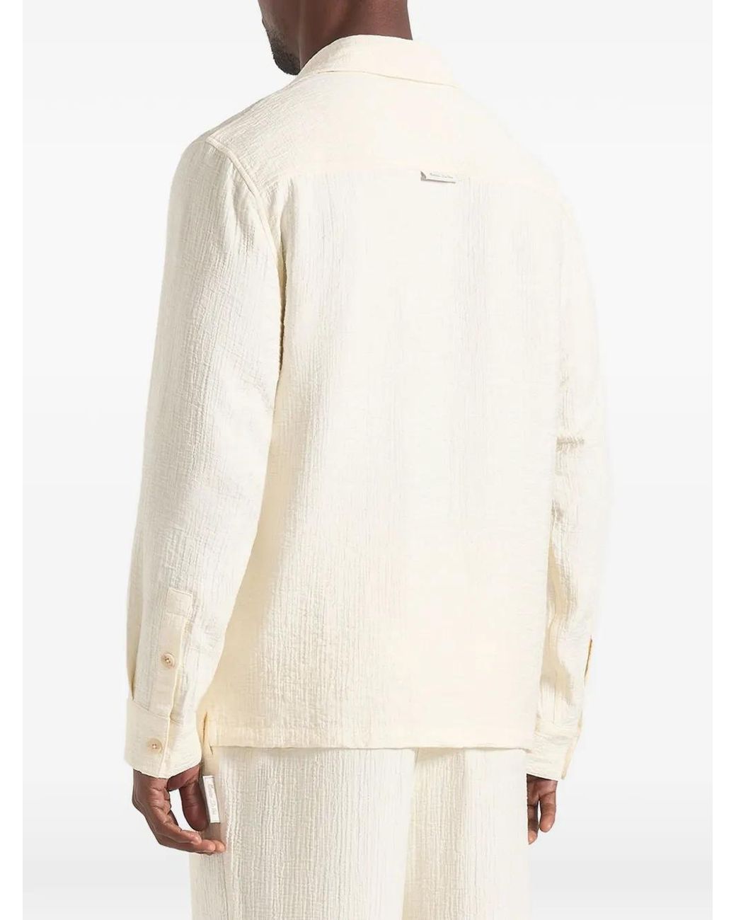 Manière De Voir Natural Bailey Long-Sleeve Shirt