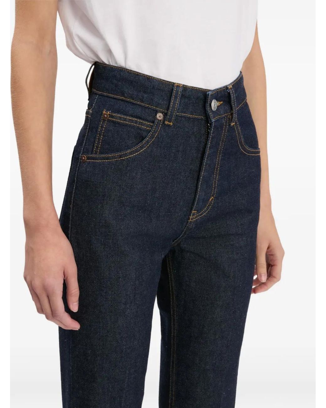 Victoria Beckham Blue Julia Jeans