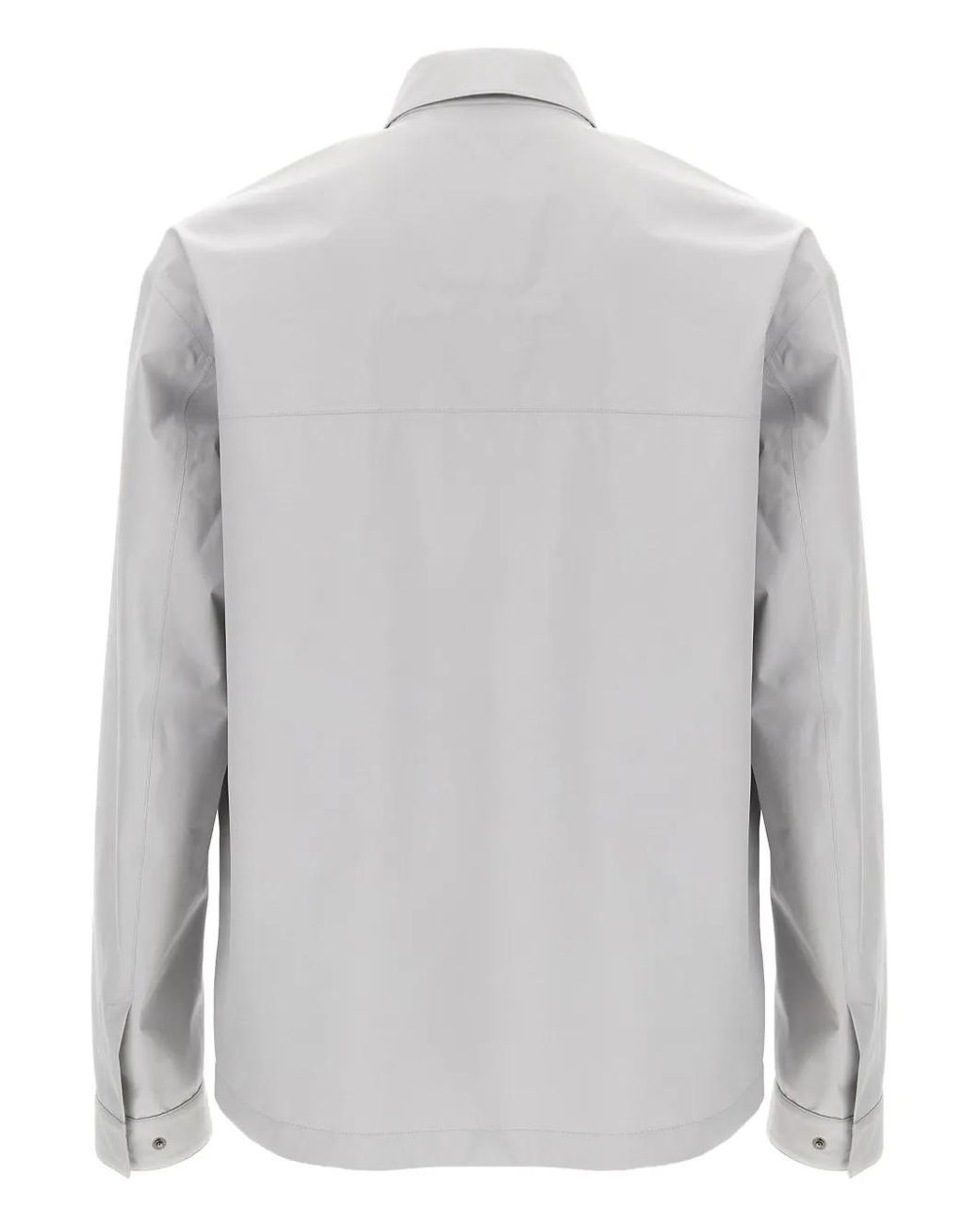 Herno Gray Windproof Jacket for men