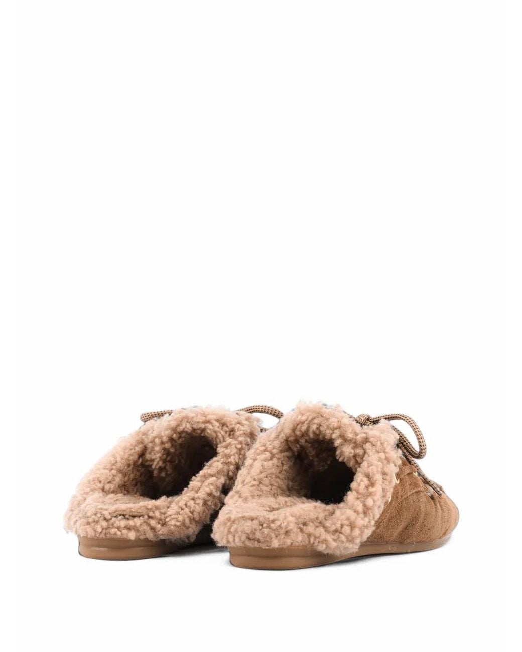 Toral Shoes Brown Blanche Croc-Effect Mules