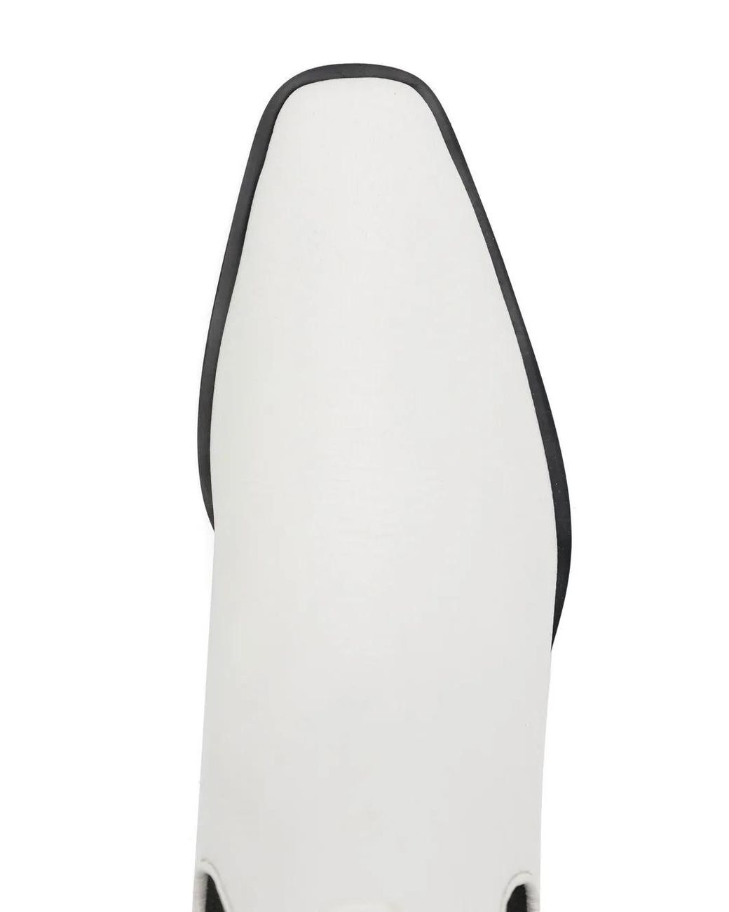 Senso White Milan Two-Tone Ankle Boots