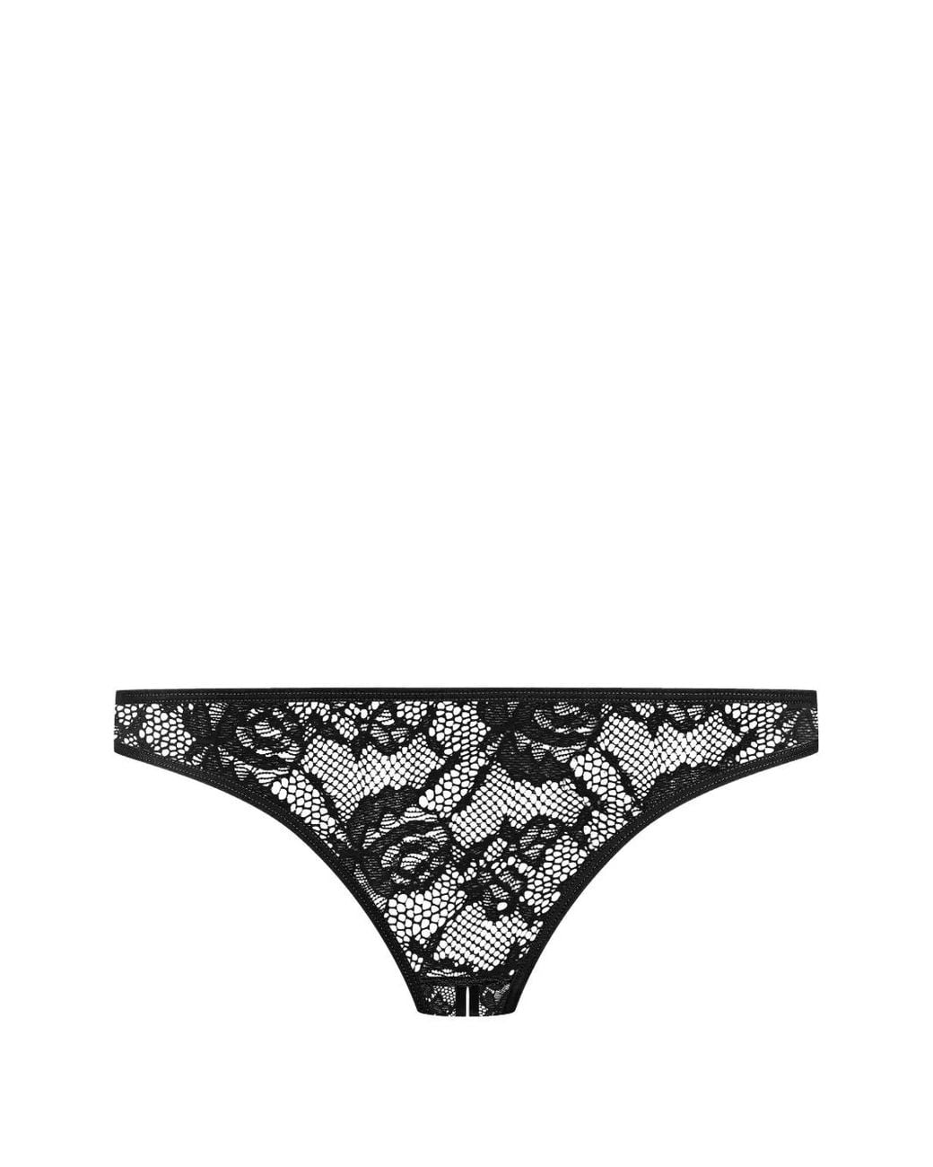 Maison Close Black Flashback Thong