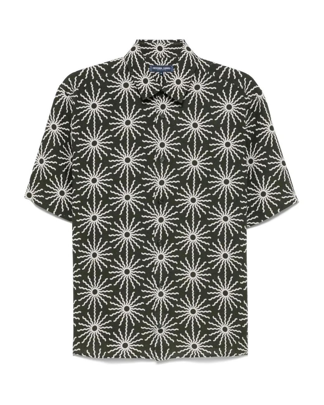 Frescobol Carioca Gray Castro Shirt for men