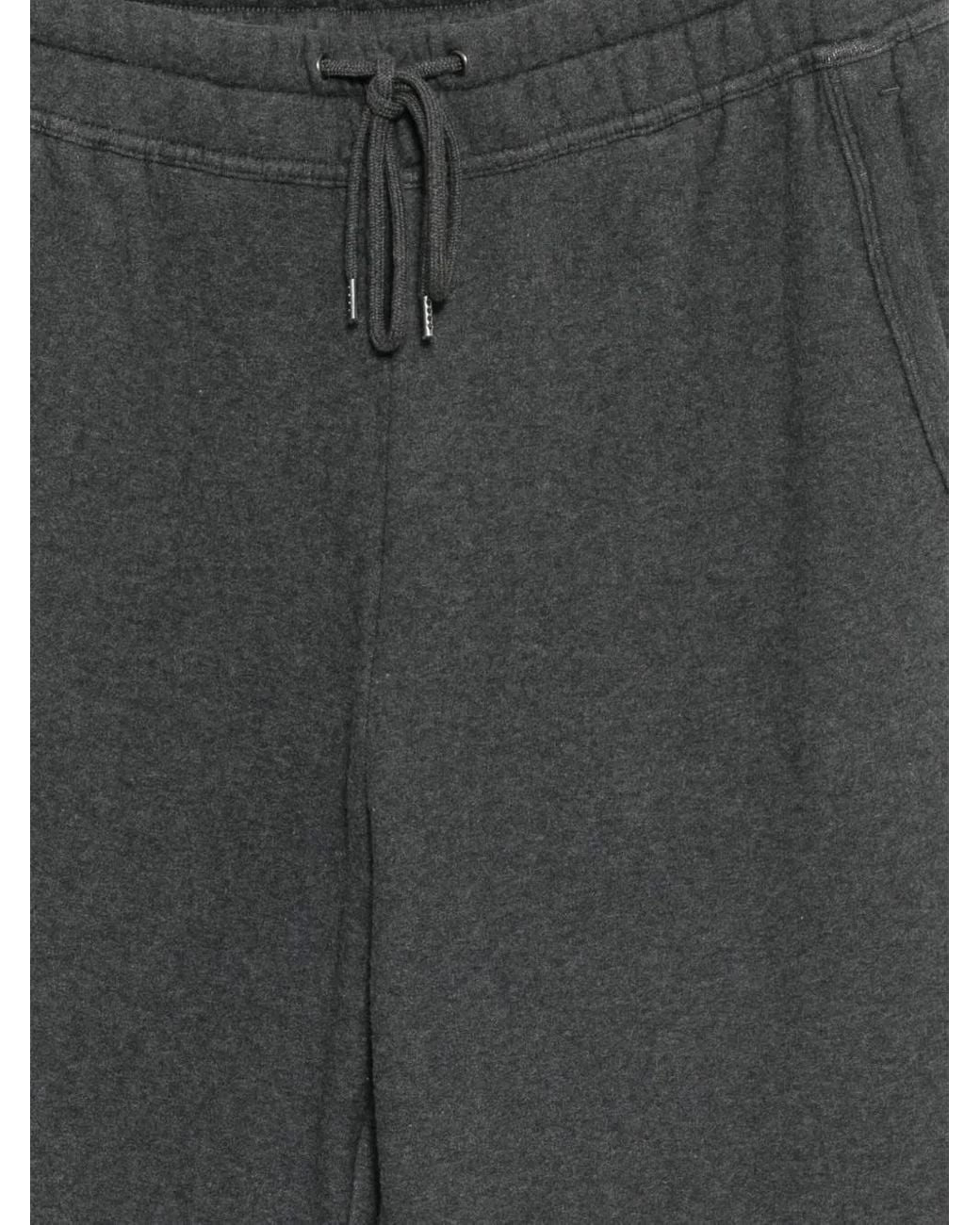 James Perse Gray Brushed Track Pants for men