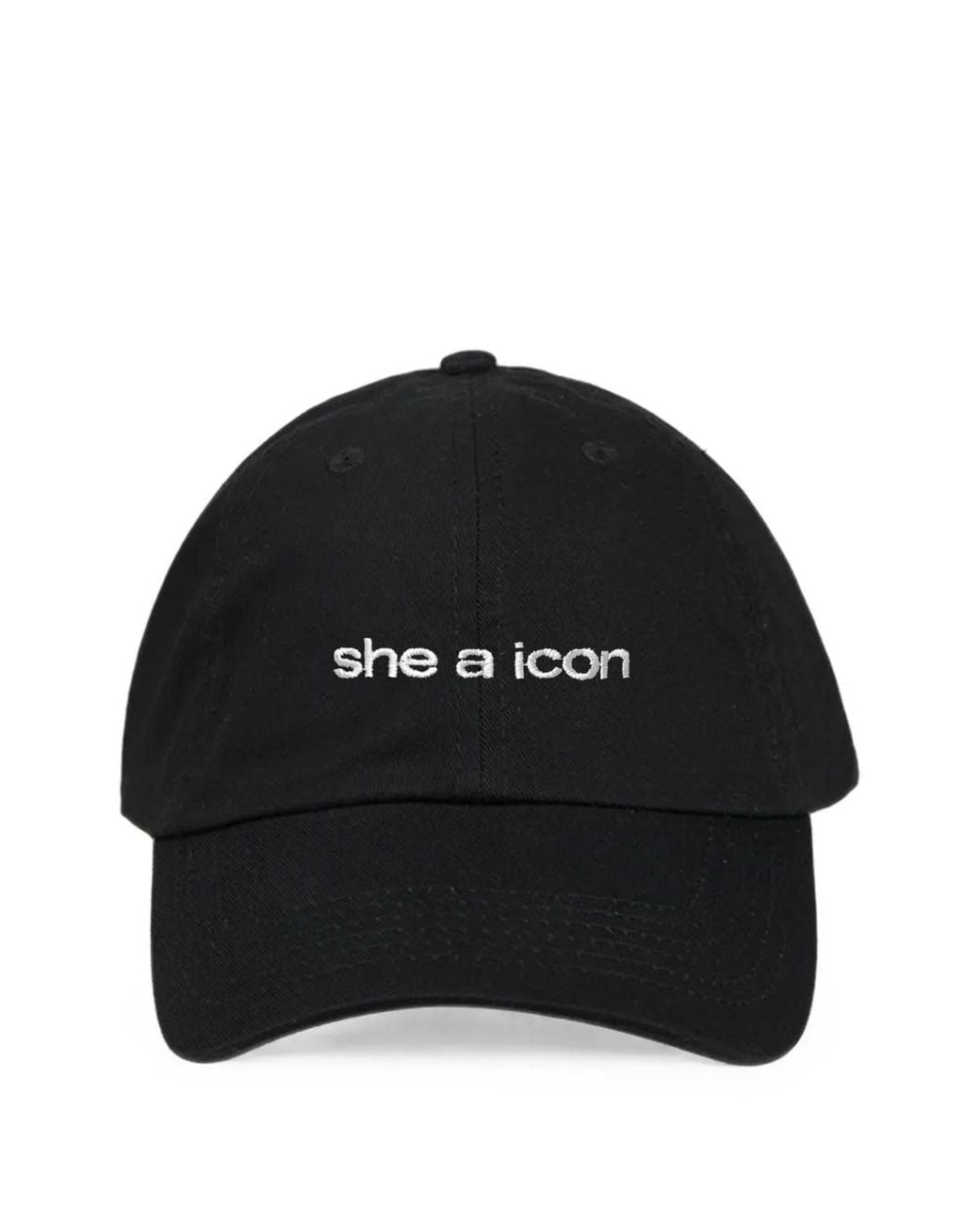 Alter Ego Black Speedi Embroidered Baseball Cap