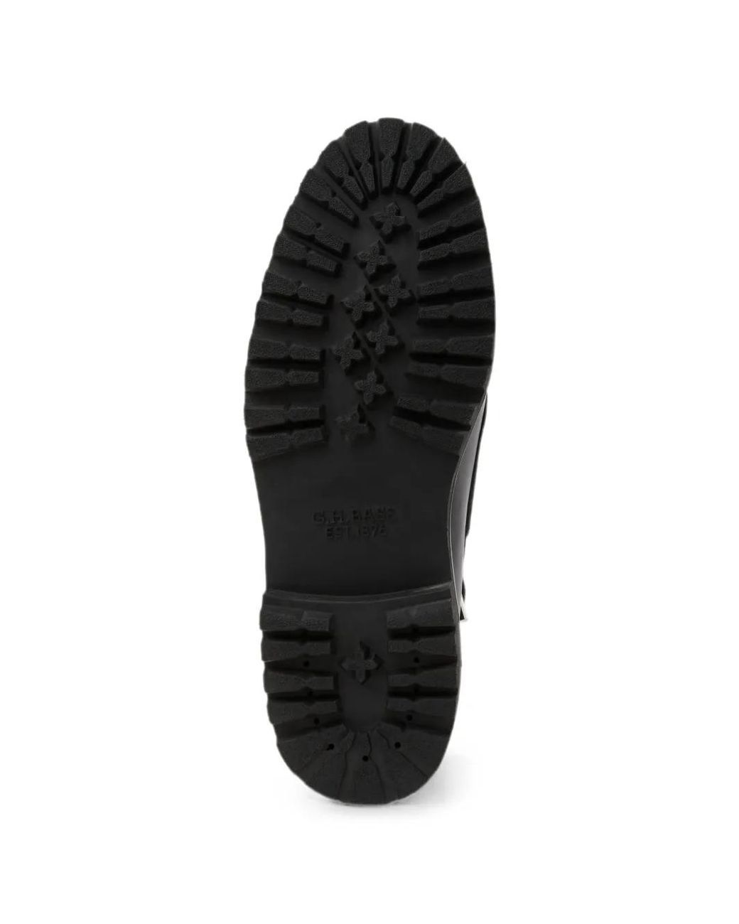 Karl Lagerfeld Black X G.H. Bass Boat Shoes for men