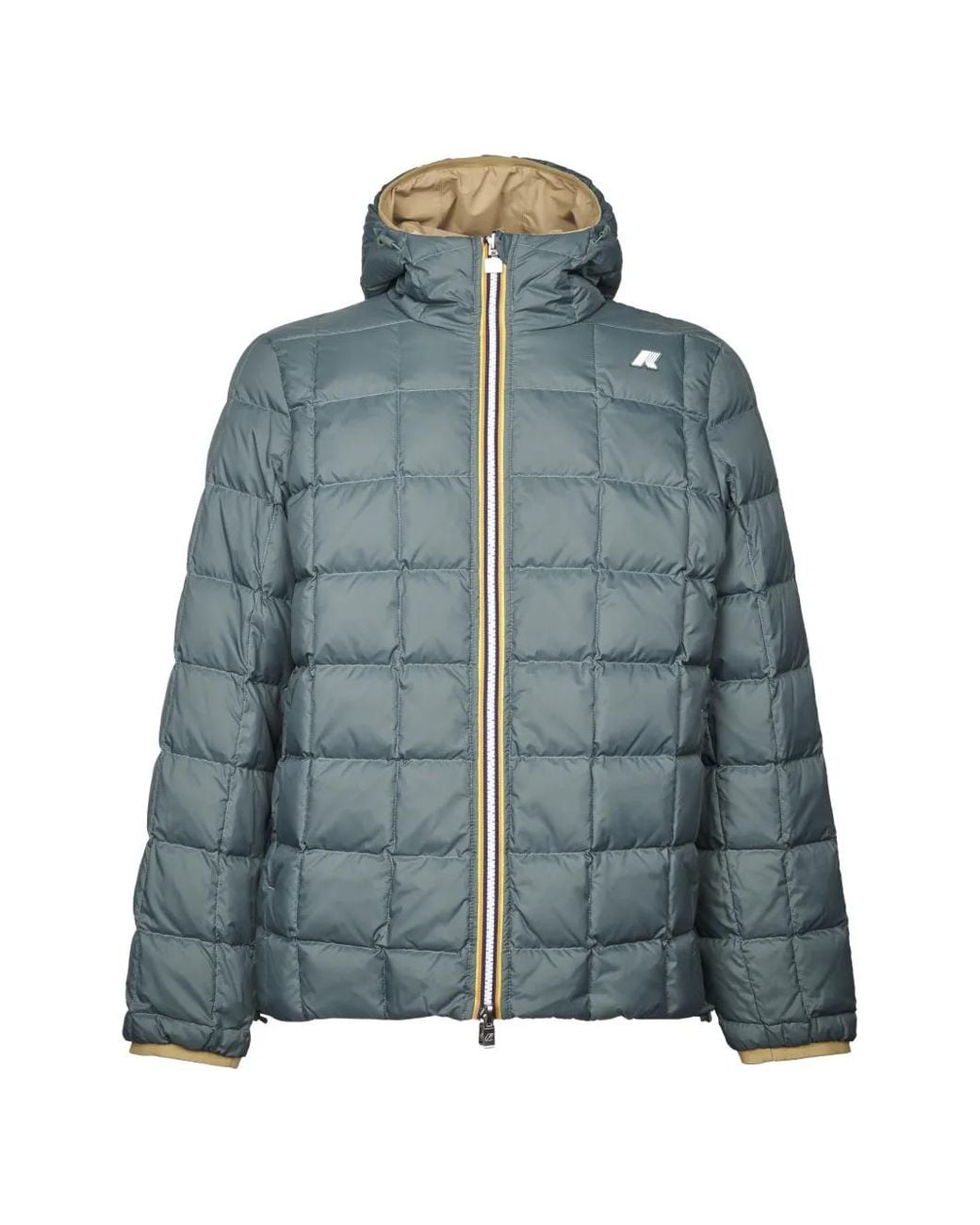 K-Way Natural Jack St Reversible Hooded Jacket for men