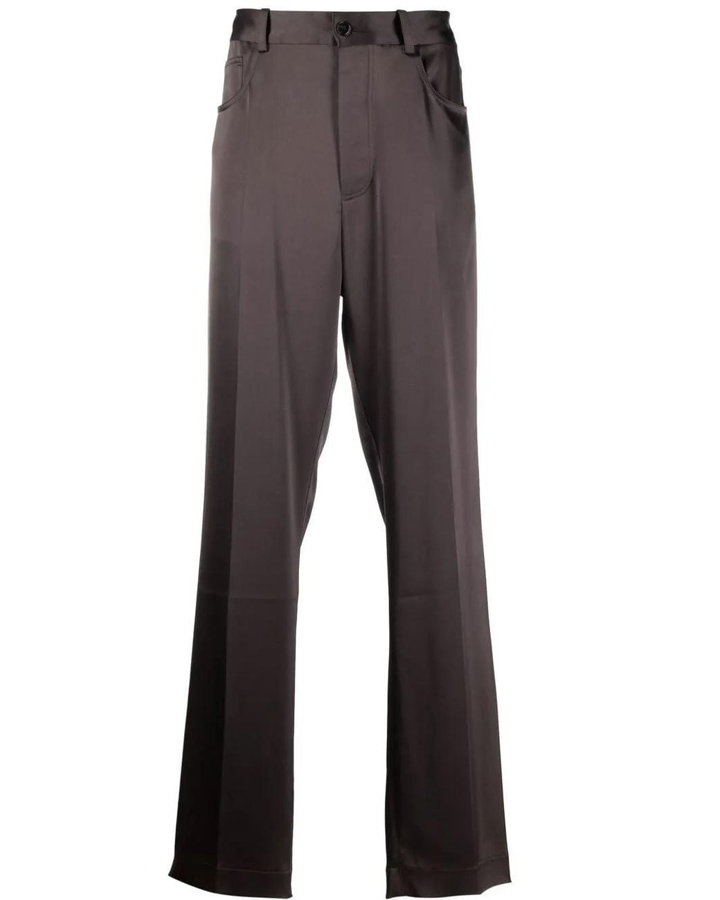 Nanushka Straight Broek in het Blue voor heren