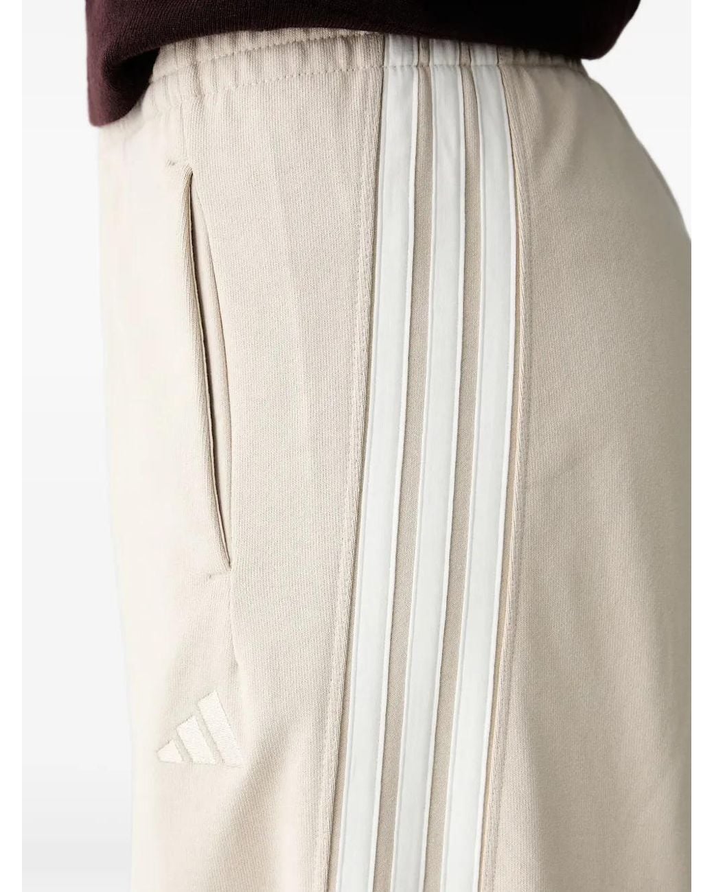 Adidas Natural Pantalon De Jogging À Bandes Rayées Signature