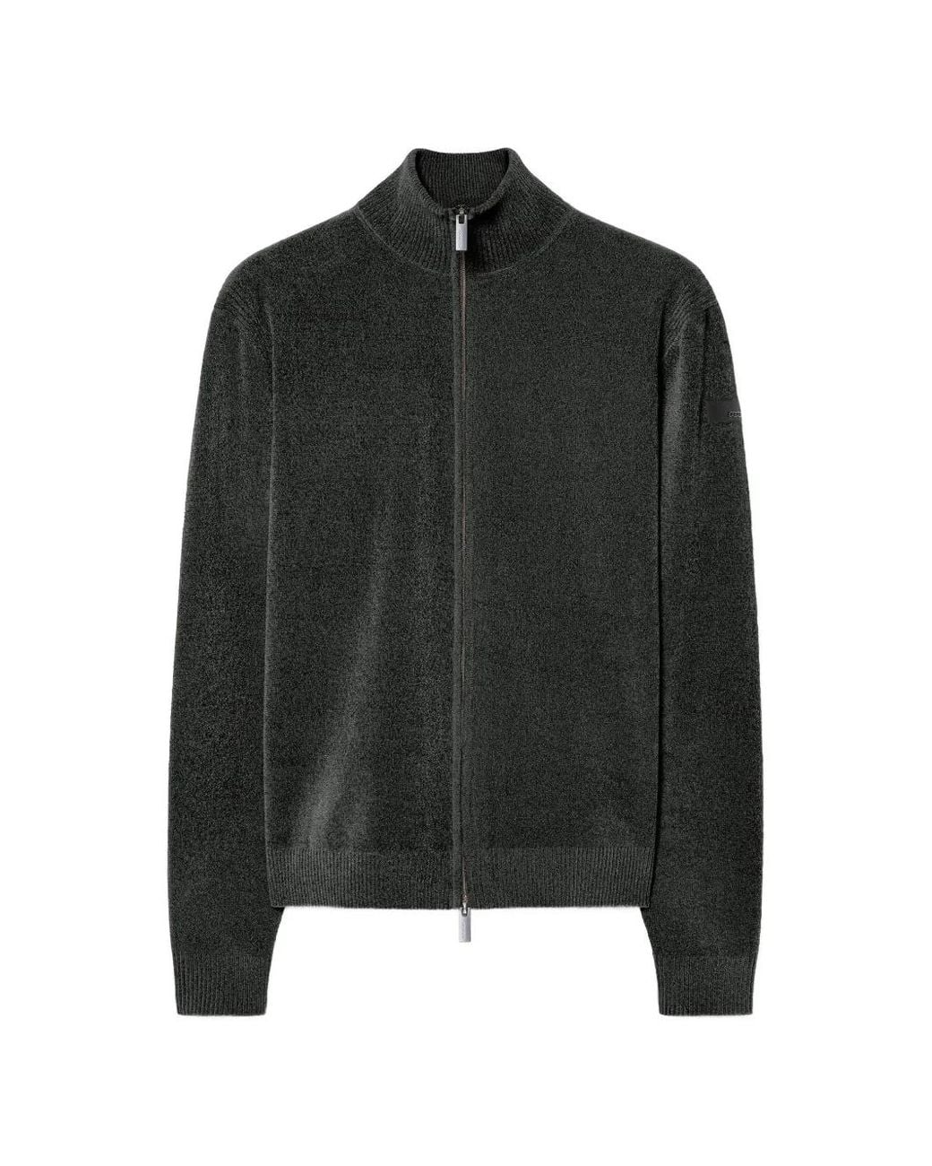 Rrd Pullover Mit Samt-Effekt in Black für Herren
