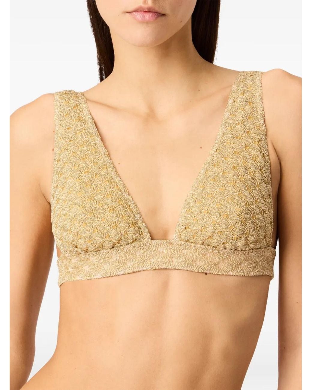 Missoni Metallic Textured Bikini Set