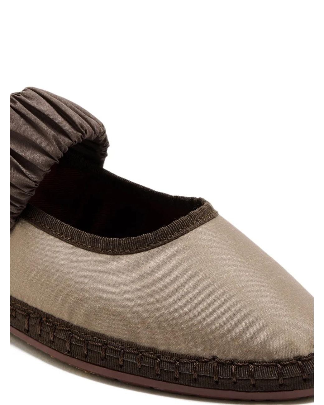 Flabelus Brown Mafalda Flat Espadrilles