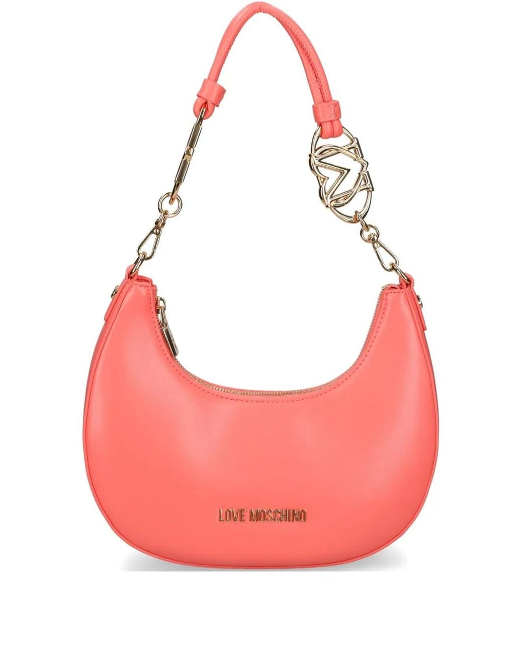 Love Moschino Pink Jewel Shoulder Bag