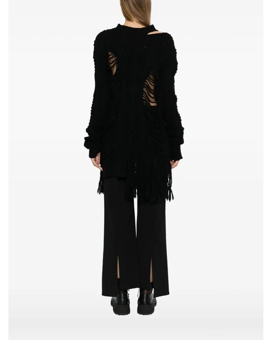 Yohji Yamamoto Black Carma Sweater