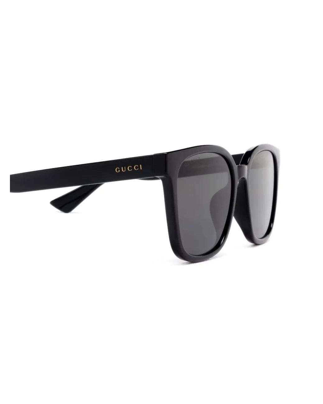 Gucci Black Square Frame Sunglasses for men
